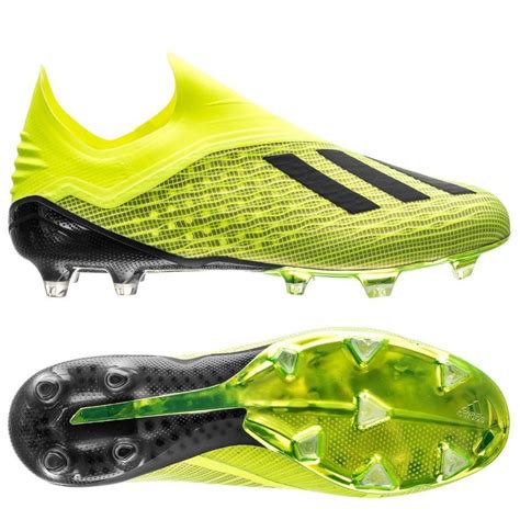 adidas x 18.2 fg weiss gelb|adidas X 18.2 FG .